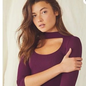 Free People Cutout Top